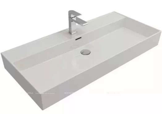 Veneto Wall Hung 1 Tap Hole Basin - 1200mm