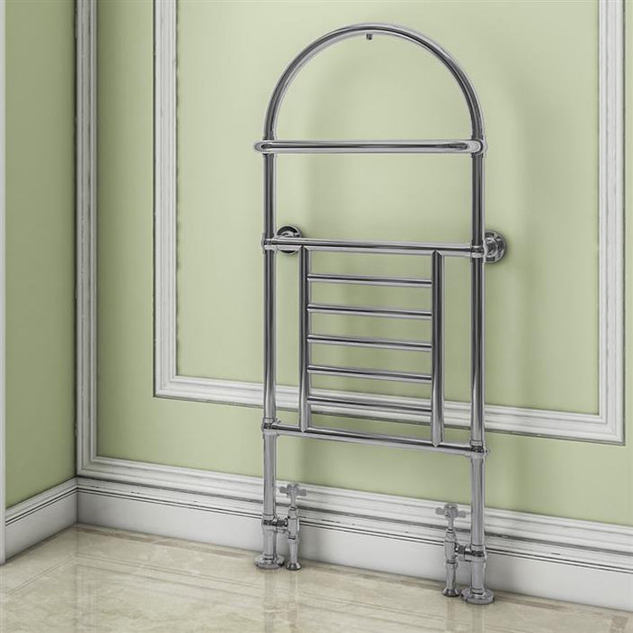 Severn Chrome Traditional Towel Radiator 1340 x 600mm