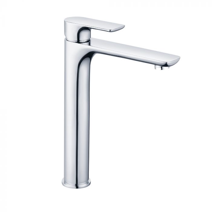 Aero Tall Basin Mixer Chrome No Waste