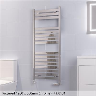 Staverton Chrome Towel Radiator 1800 x 600mm