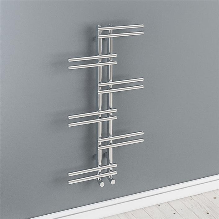 Pesaro Chrome Towel Radiator 1005 x 550mm