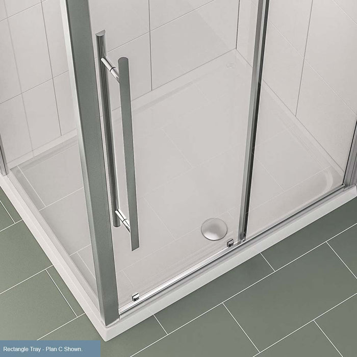 Vantage 40 Rectangular Shower Tray 1300 x 800mm