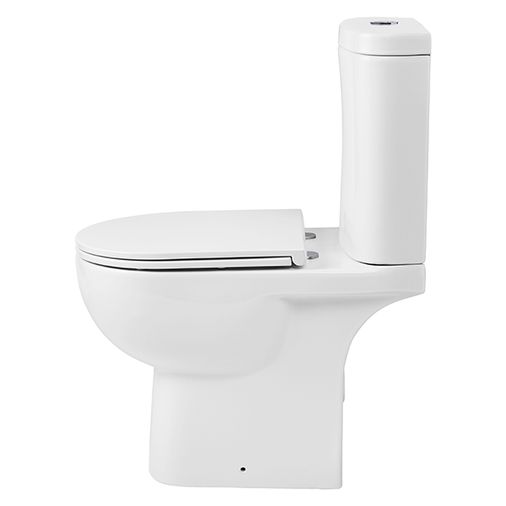 Newton Open Back Close Coupled Toilet (Including Seat)