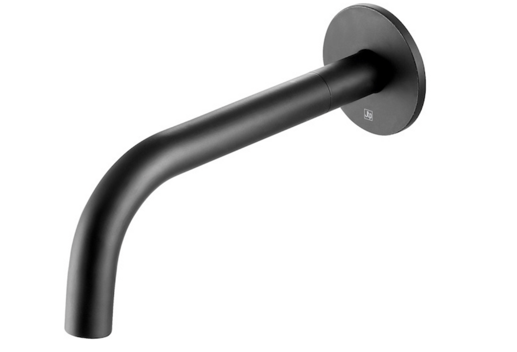 JTP VOS Noir Matt Black Bath / Basin Spout - Select Size