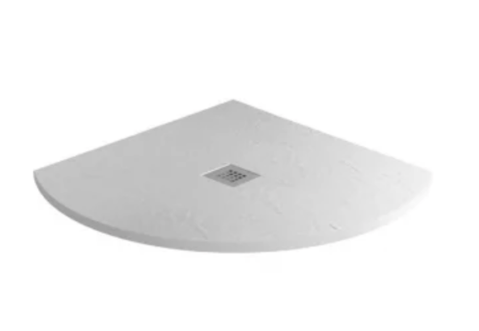 MX Quadrant Mineral Shower Tray 1000 x 1000mm - Select Colour