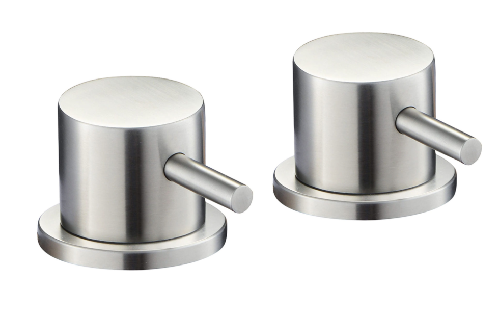 JTP Inox Pure Stainless Steel Deck Panel Valves