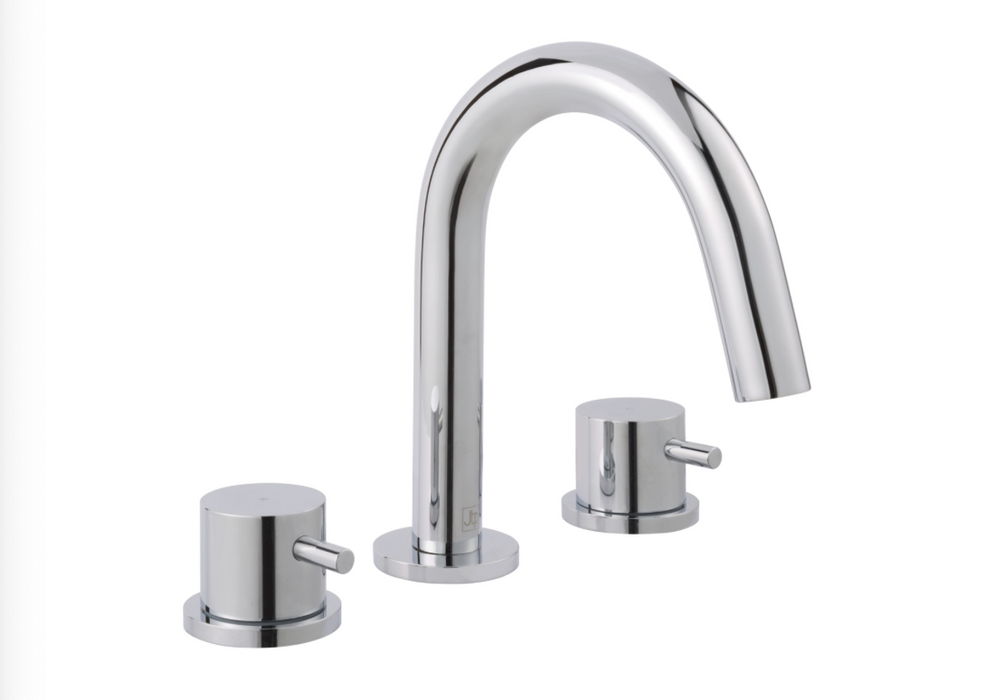 JTP Florence Chrome 3 Hole Basin Mixer