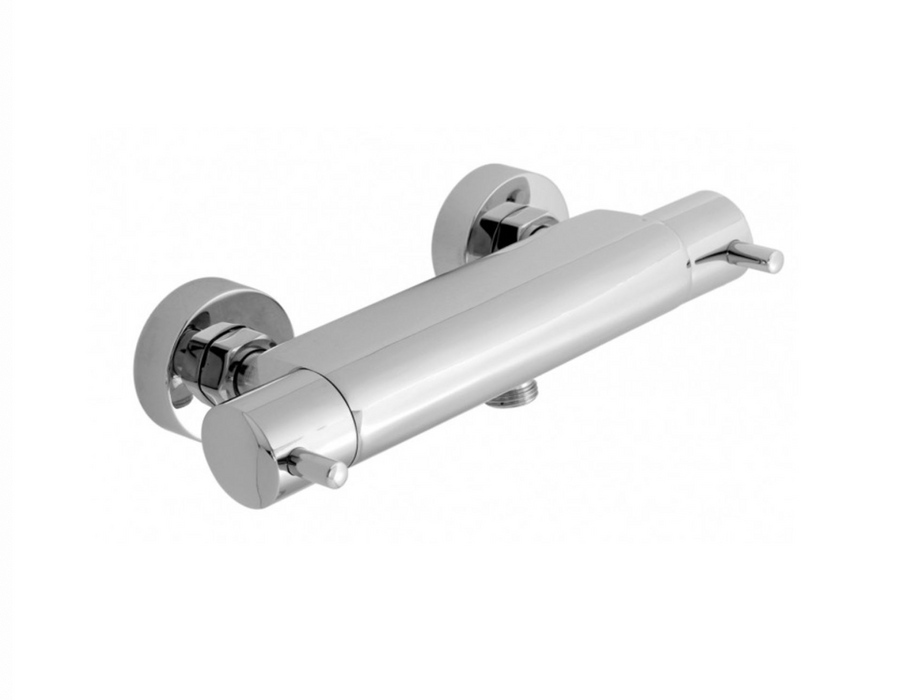 JTP Florence Chrome Wall Mounted Thermostatic Bar Valve