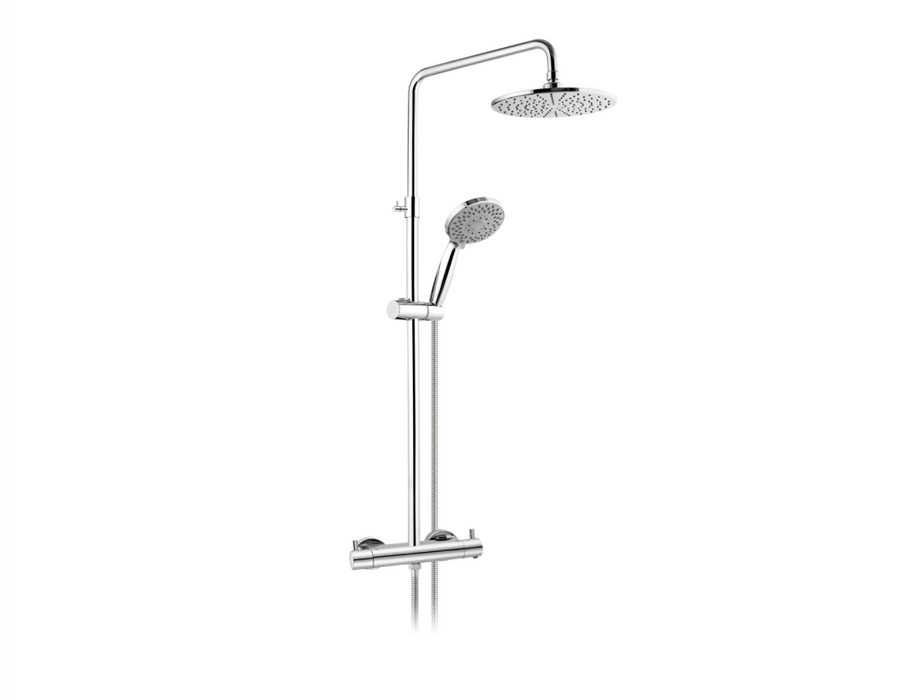 JTP Vos Florence Chrome Thermostatic Shower