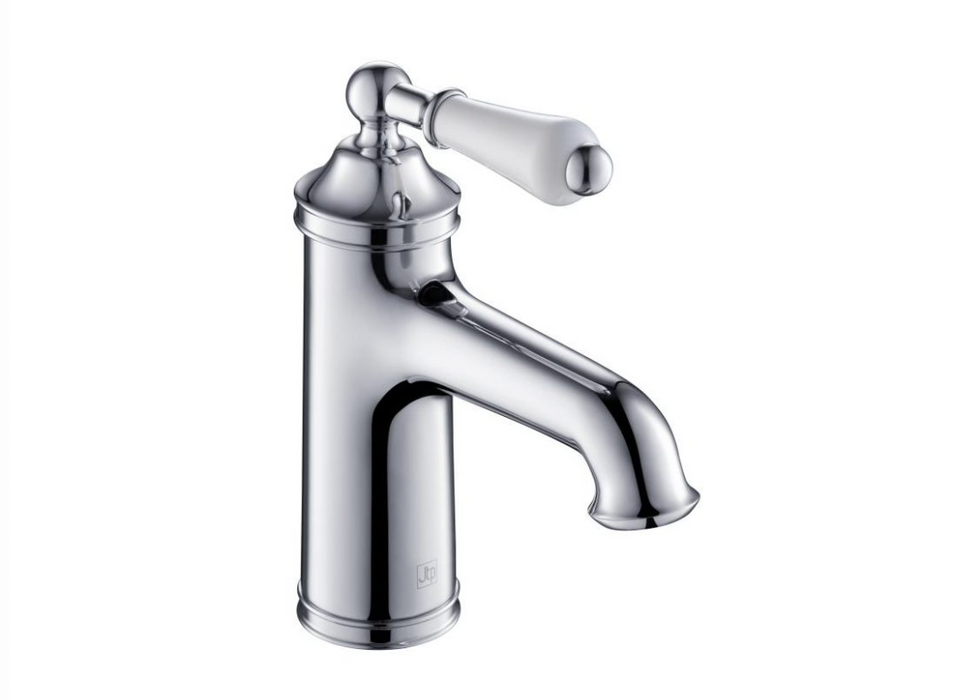 JTP Grosvenor Lever Chrome Single Basin Mixer