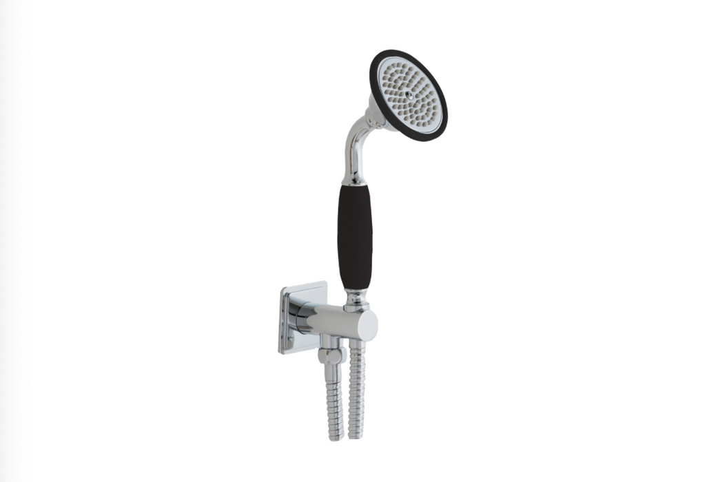 JTP Grosvenor Lever Black Edition Water Outlet + Hand Shower