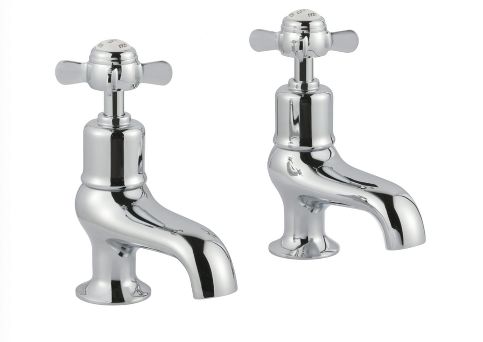 Grosvenor Pinch Chrome Basin Taps