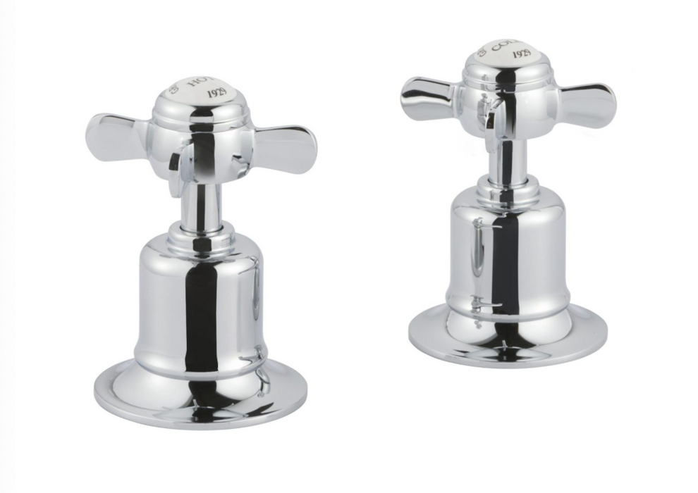 Grosvenor Pinch Chrome Panel Valves