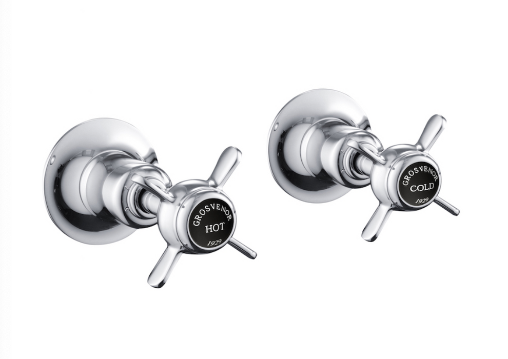 JTP Grosvenor Pinch Black Edition Wall Valves