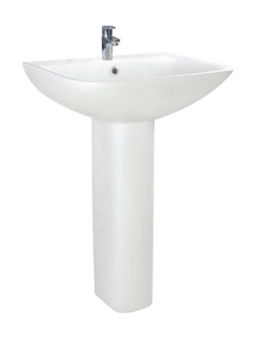 Porto 550mm Basin with Pedestal