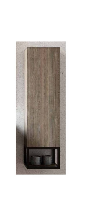 Ambience Matt White Tall Boy Cabinet 900mm