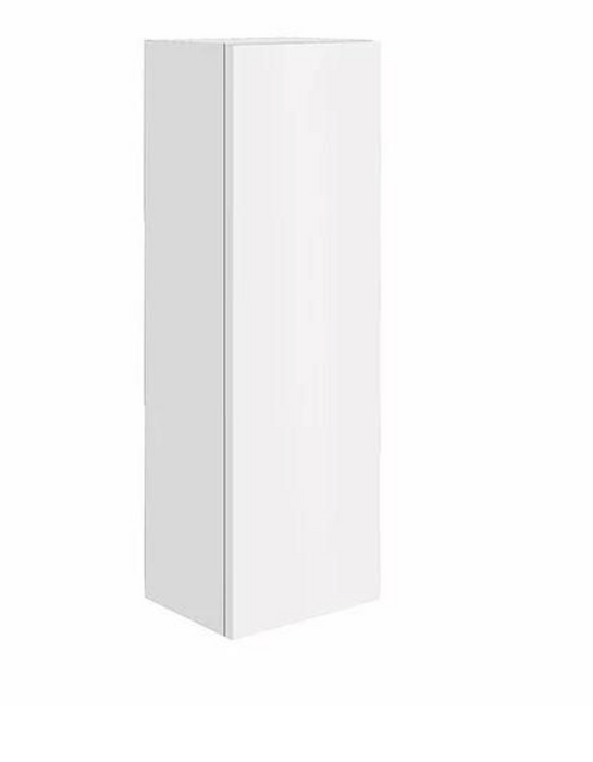 Ambience Matt White Tall Boy Cabinet 900mm