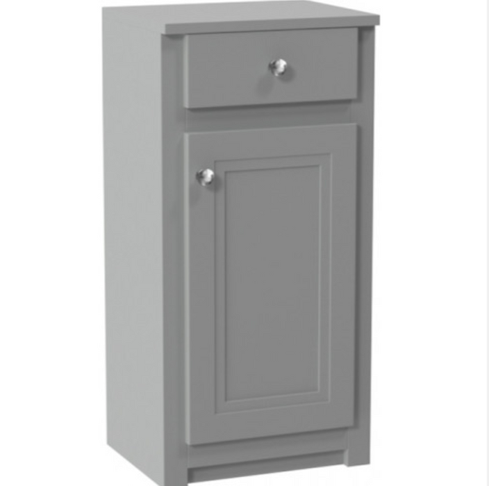 Classica Charcoal Grey 400 Side Cabinet with Drawer