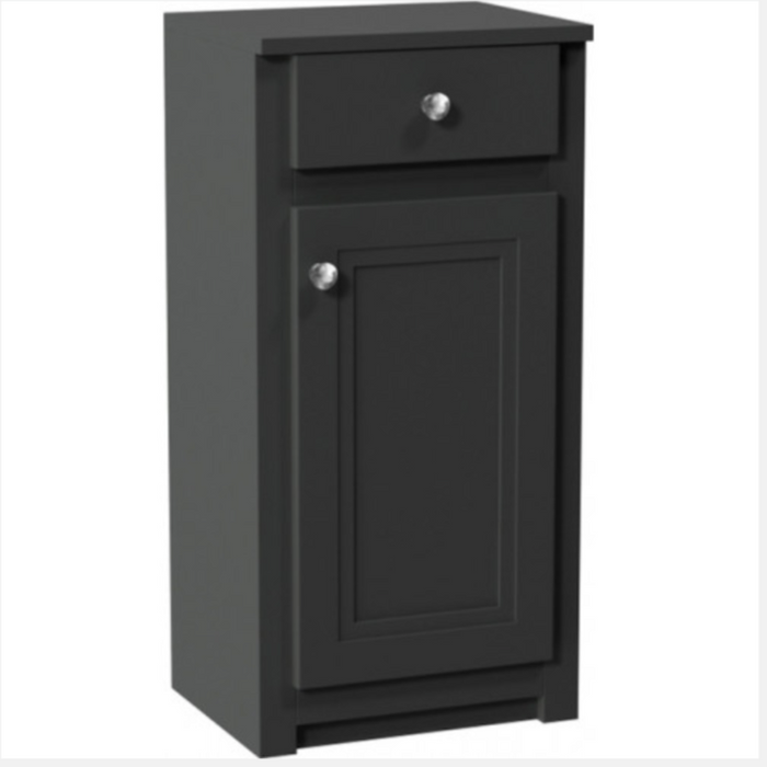 Classica Charcoal Grey 400 Side Cabinet with Drawer