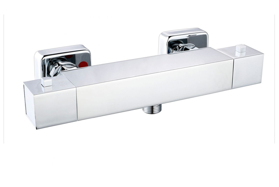 Scudo Chrome Round Exposed Thermostatic Valve