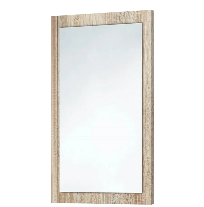 Gloss White Wooden Frame Mirror 600 x 900mm