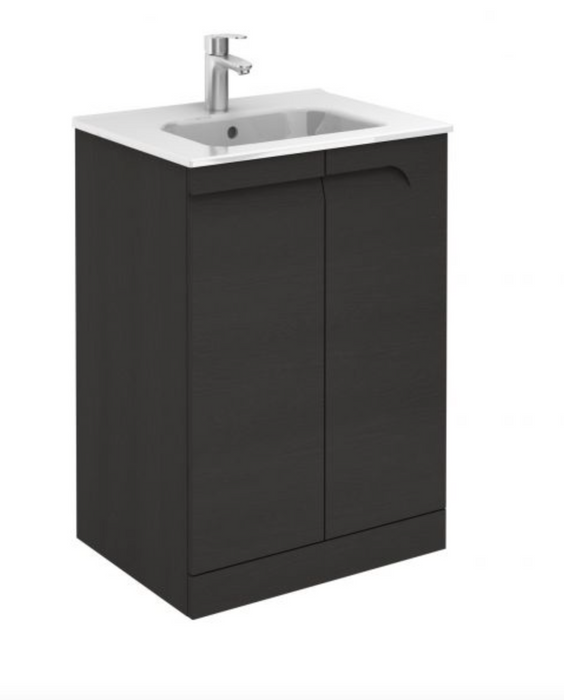 Vitale Light Oak 610 Floorstanding Vanity with Ceramic Basin