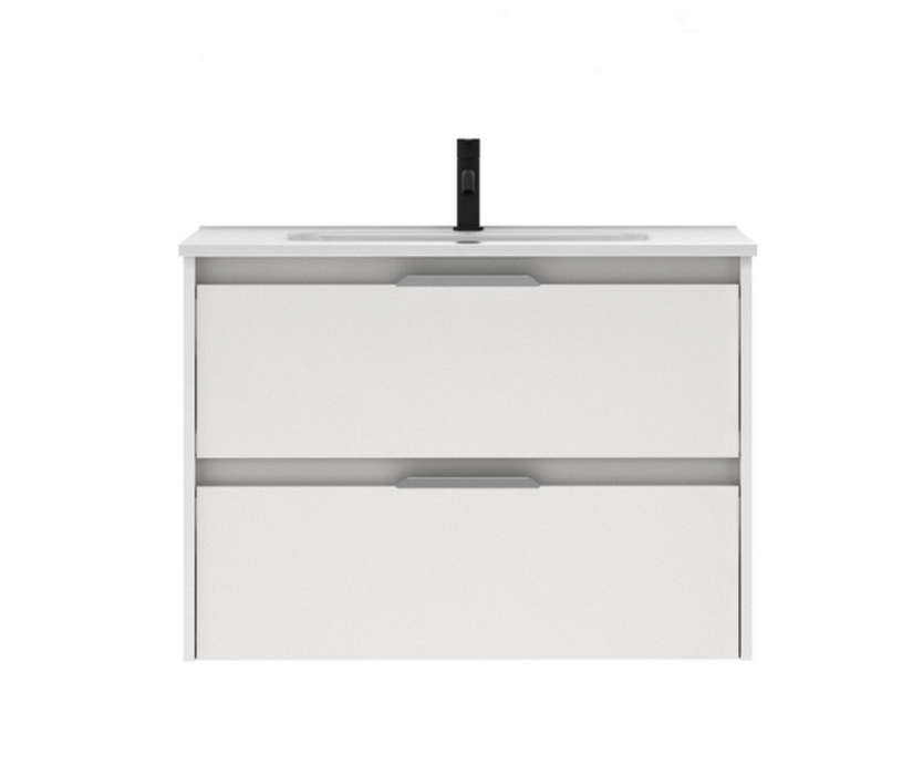 Suki Gloss White 600 Vanity Unit with Basin