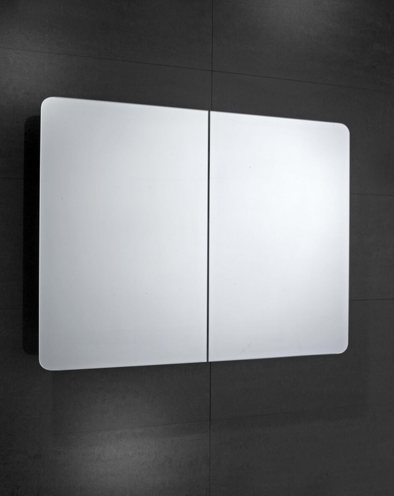 Bramham Single 460 Stainless Steel Mirrored Cabinet