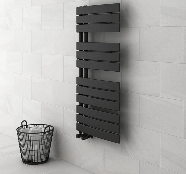 Pezzo Anthracite Designer Towel Rail 500 x 800mm