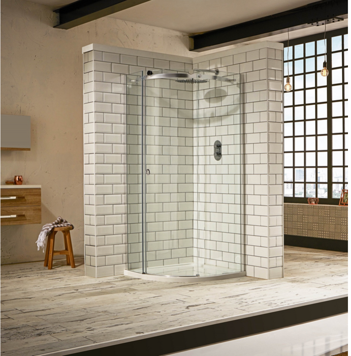 Sphere 1 Door Quadrant 8mm Shower Enclosure 800 x 800mm