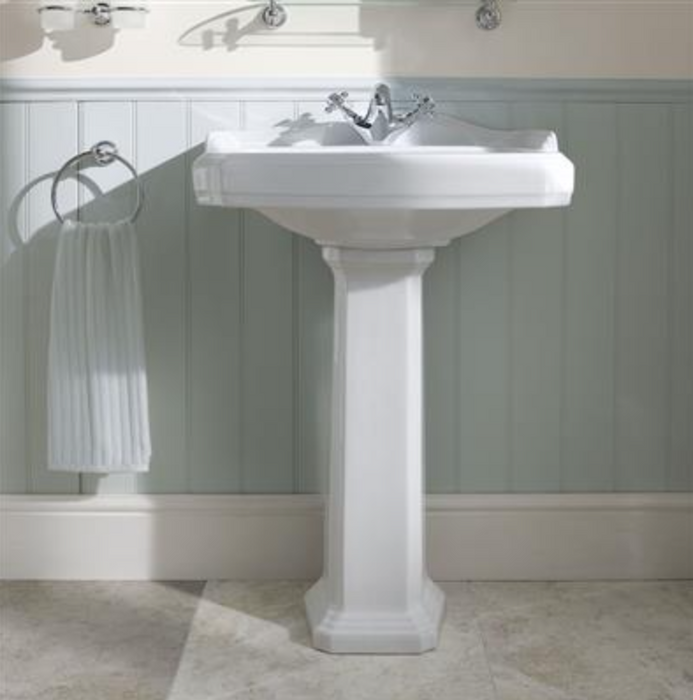 Belgravia 1TH Basin with Pedestal