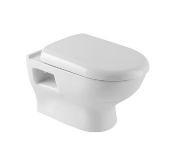 Lisbon II Wall Hung Pan with Soft Close Seat