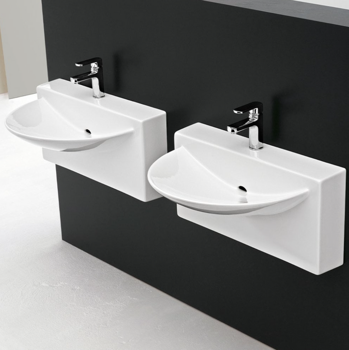 Mezzano 750 Wall Hung Basin