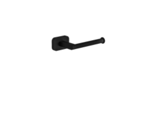 Asti Black Toilet Roll Holder