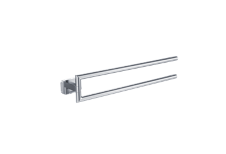 Asti Chrome Double Split Rail