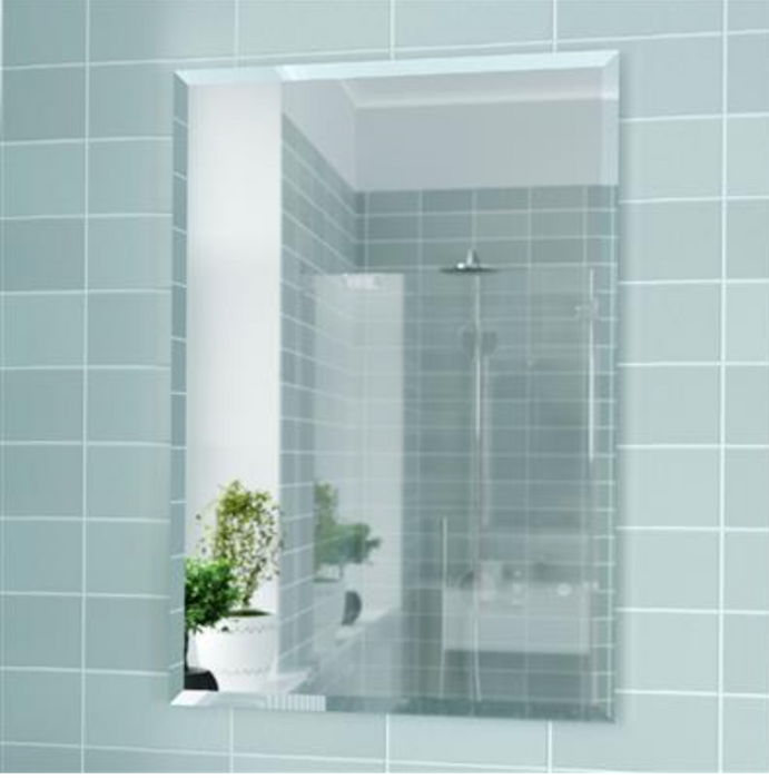 Bevelled Edged Bathroom Mirror 555 x 1000mm