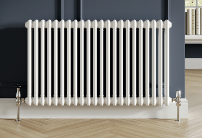 Designer White 3 Column Radiator 600mm x 1010mm