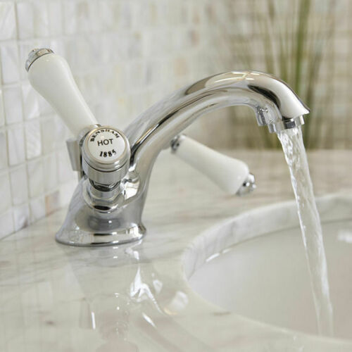 Ben sham Luxury Lever Handle Basin Mono Mixer Tap incl. Waste - Chrome
